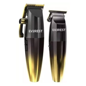 EVEREST - COMBO CORTADORA DE PELO + TRIMMER Profesional Cordless INALÁMBRICA