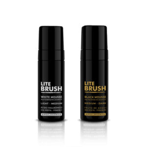 LITEBRUSH MOUSE | WITHE - BLACK | 150GR