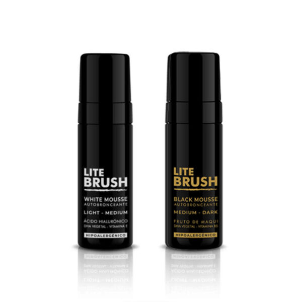 LITEBRUSH MOUSE | WITHE - BLACK | 150GR