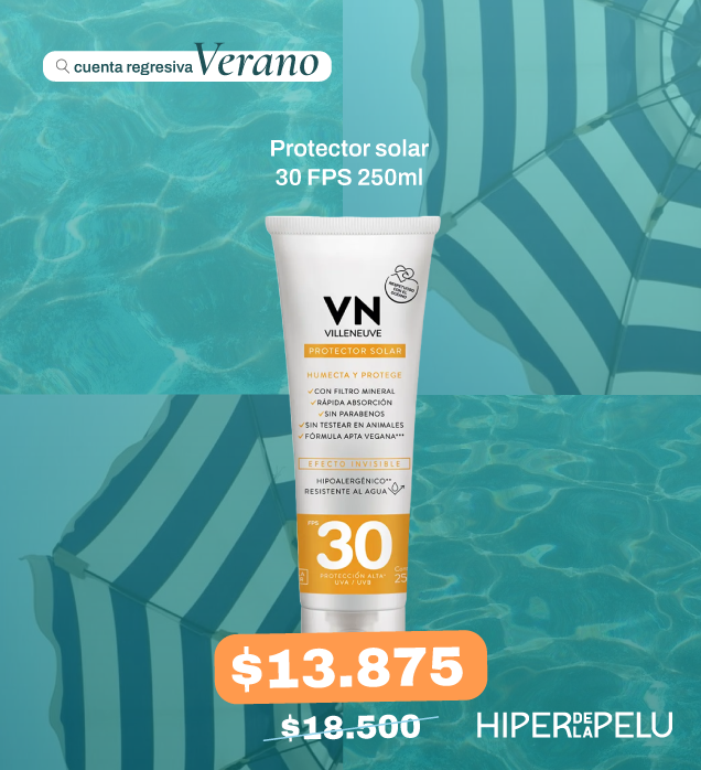 VILLENEUVE PROT SOLAR FPS30 - FAMILY 250ml