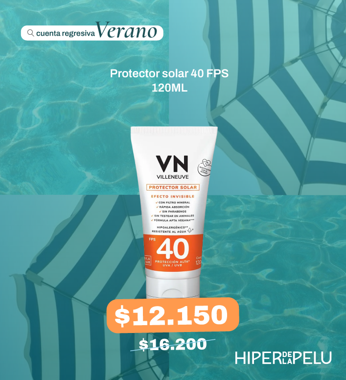 VILLENEUVE PROT SOLAR FPS40 - 120ml