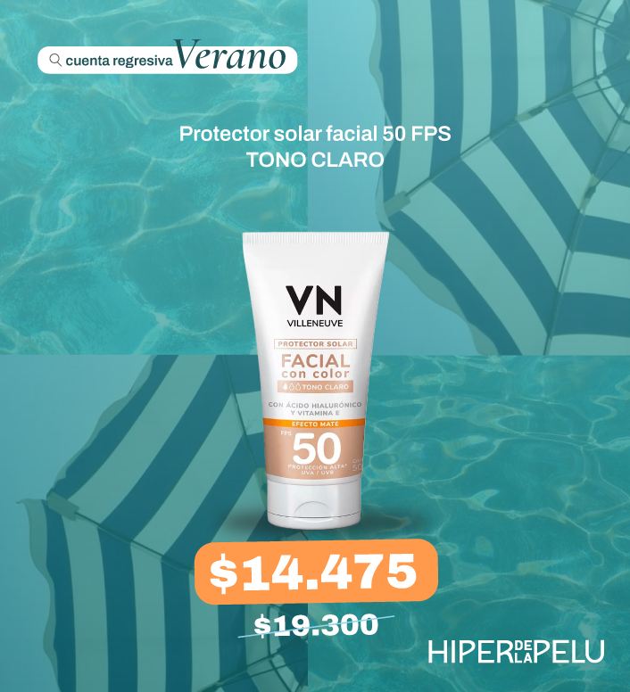 VILLENEUVE PROT FACIAL CLARO FPS50