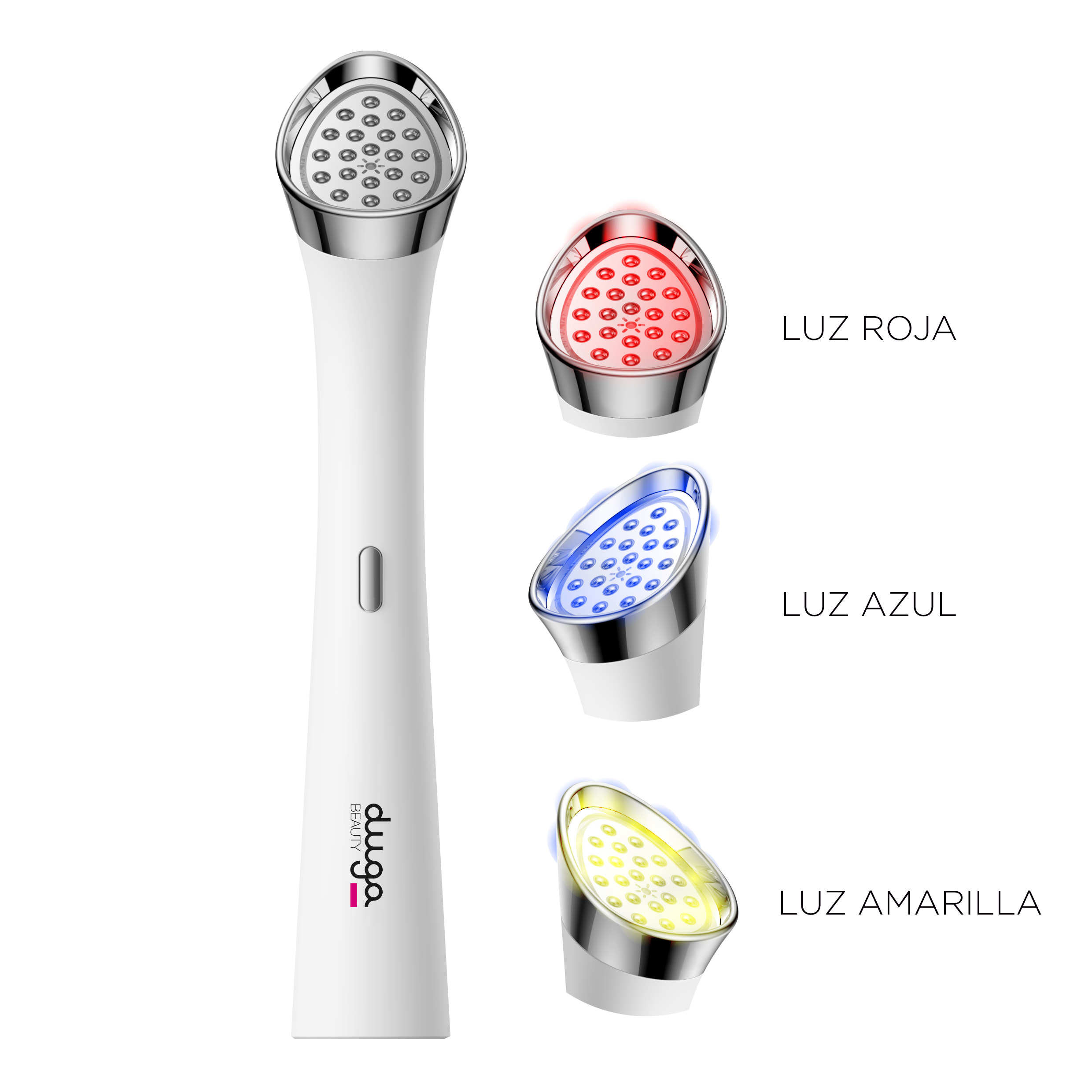 DUGA MASAJEADOR FACIAL LED REVITALIZANTE D1611