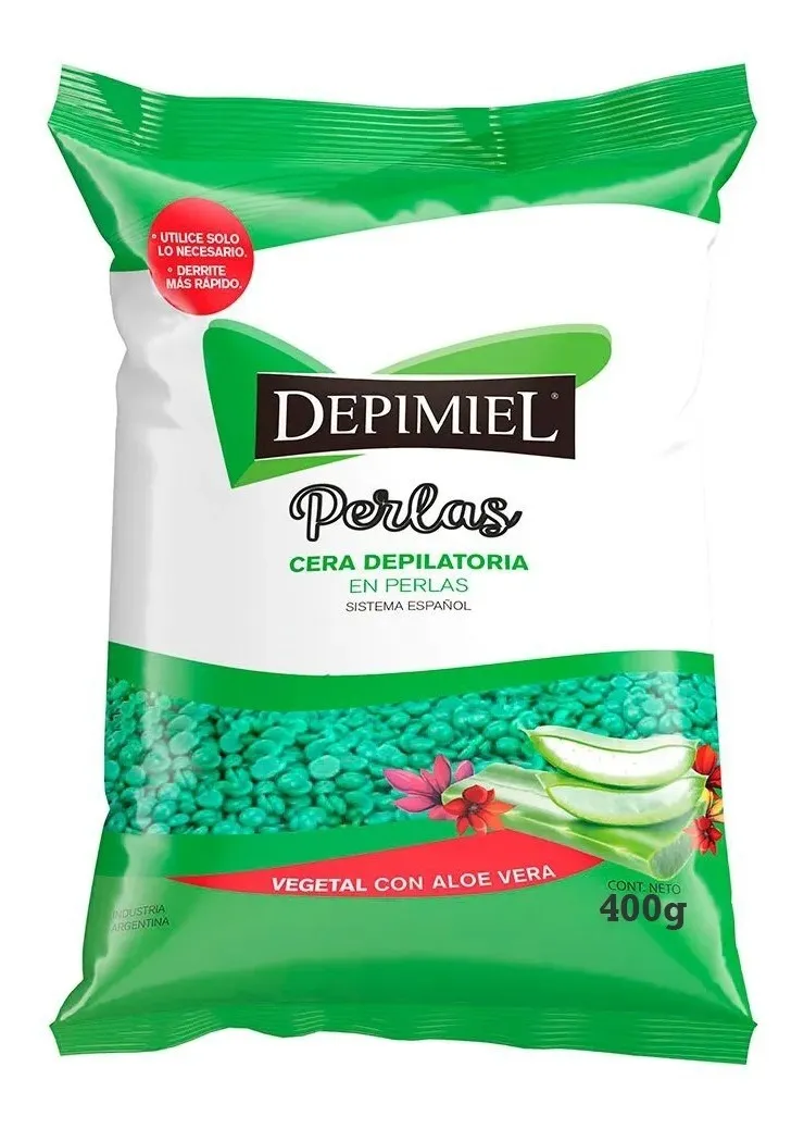DEPIMIEL CERA EN PERLAS VEGETAL X400 GR