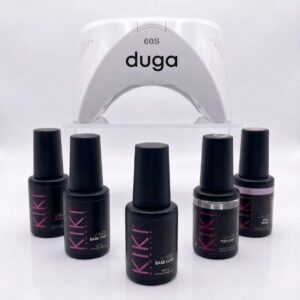 KIT SEMIPERMANENTE PRINCIPIANTE CABINA DUGA 9W + 5 ESMALTES