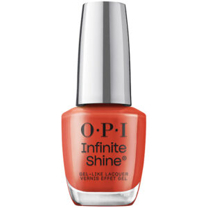 OPI INFINITE SHINE SILK KNOCK EM RED