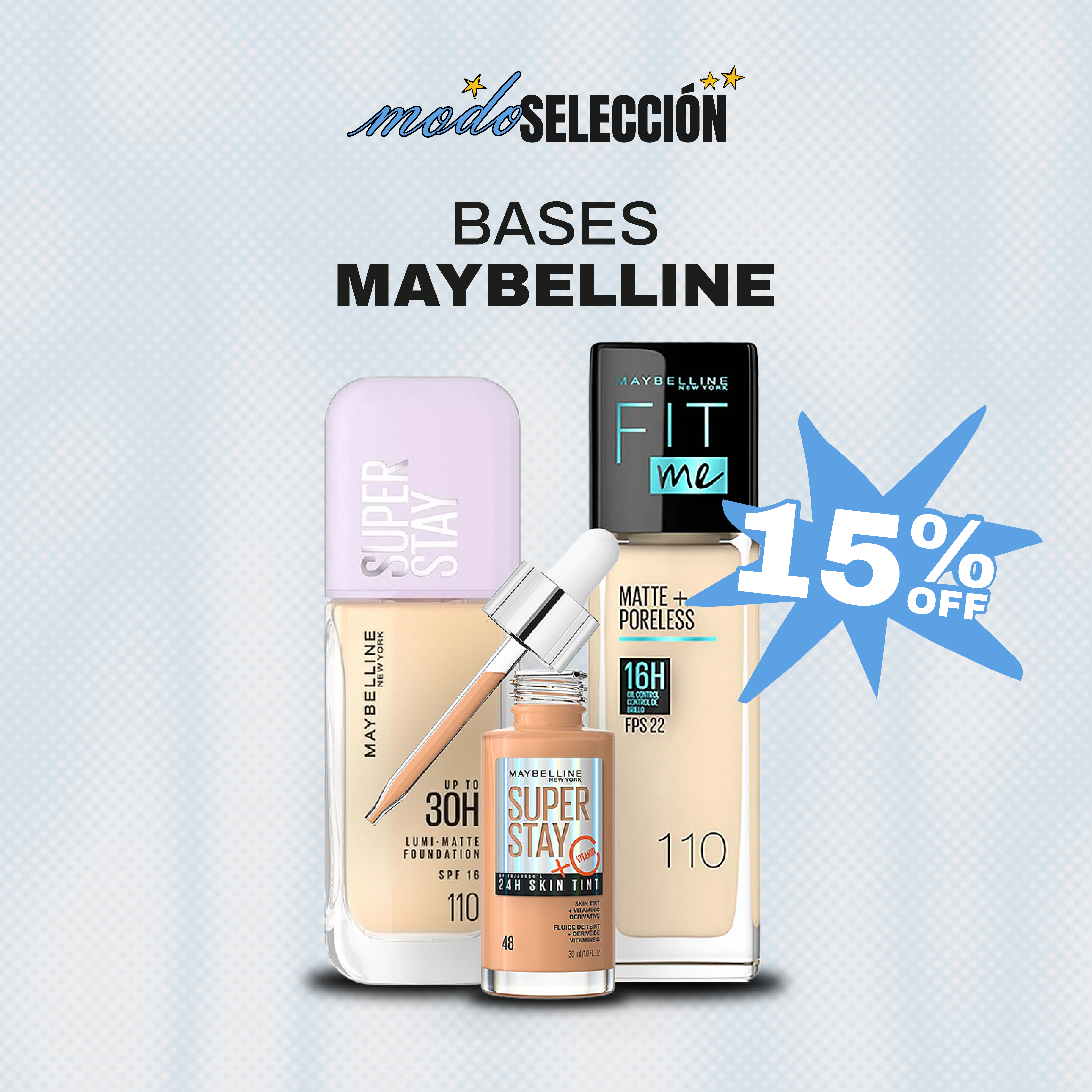 Maybelline BASE FIT ME MATTE PORELESS-125