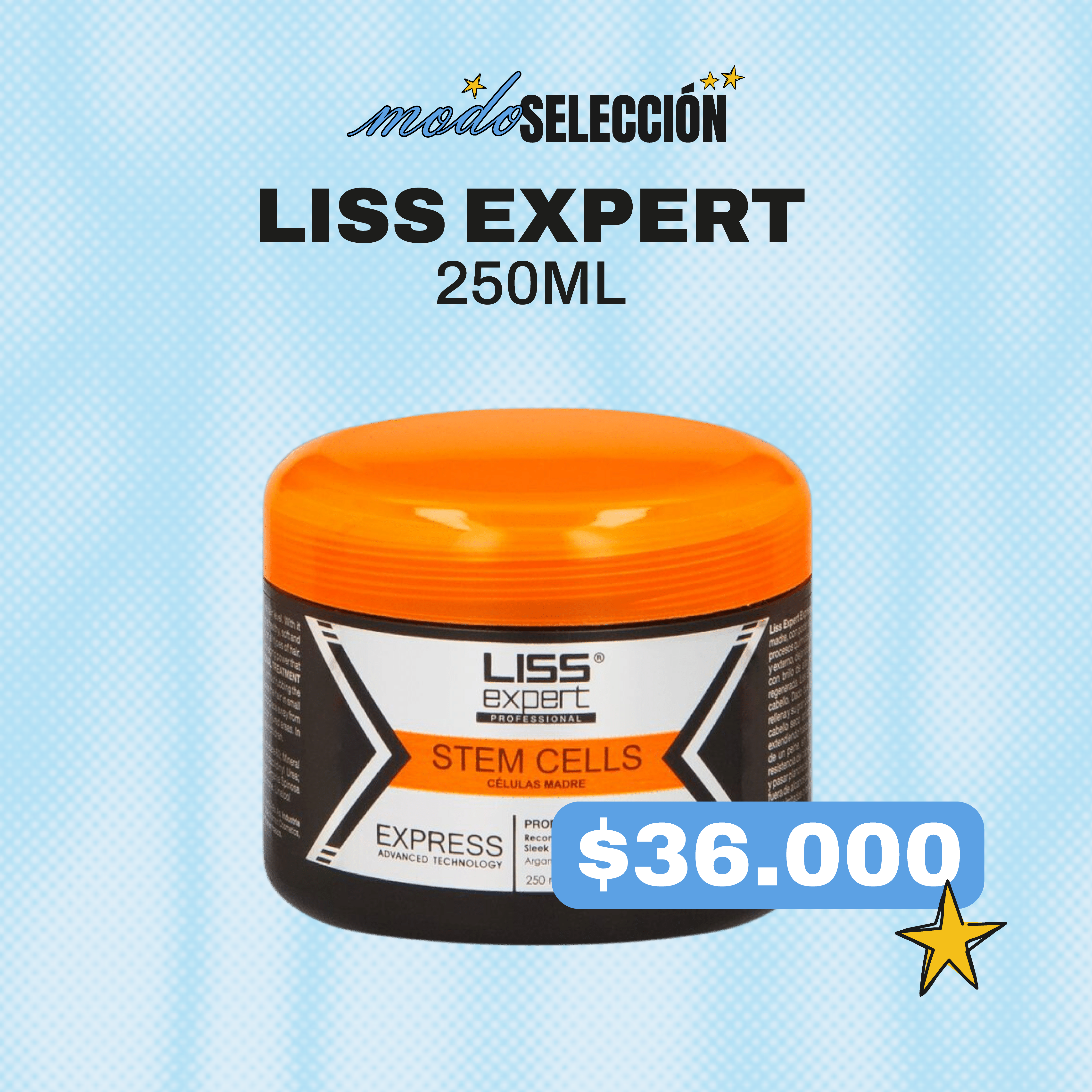 LISS EXPERT STEM CELLS ALISADO 250 ml