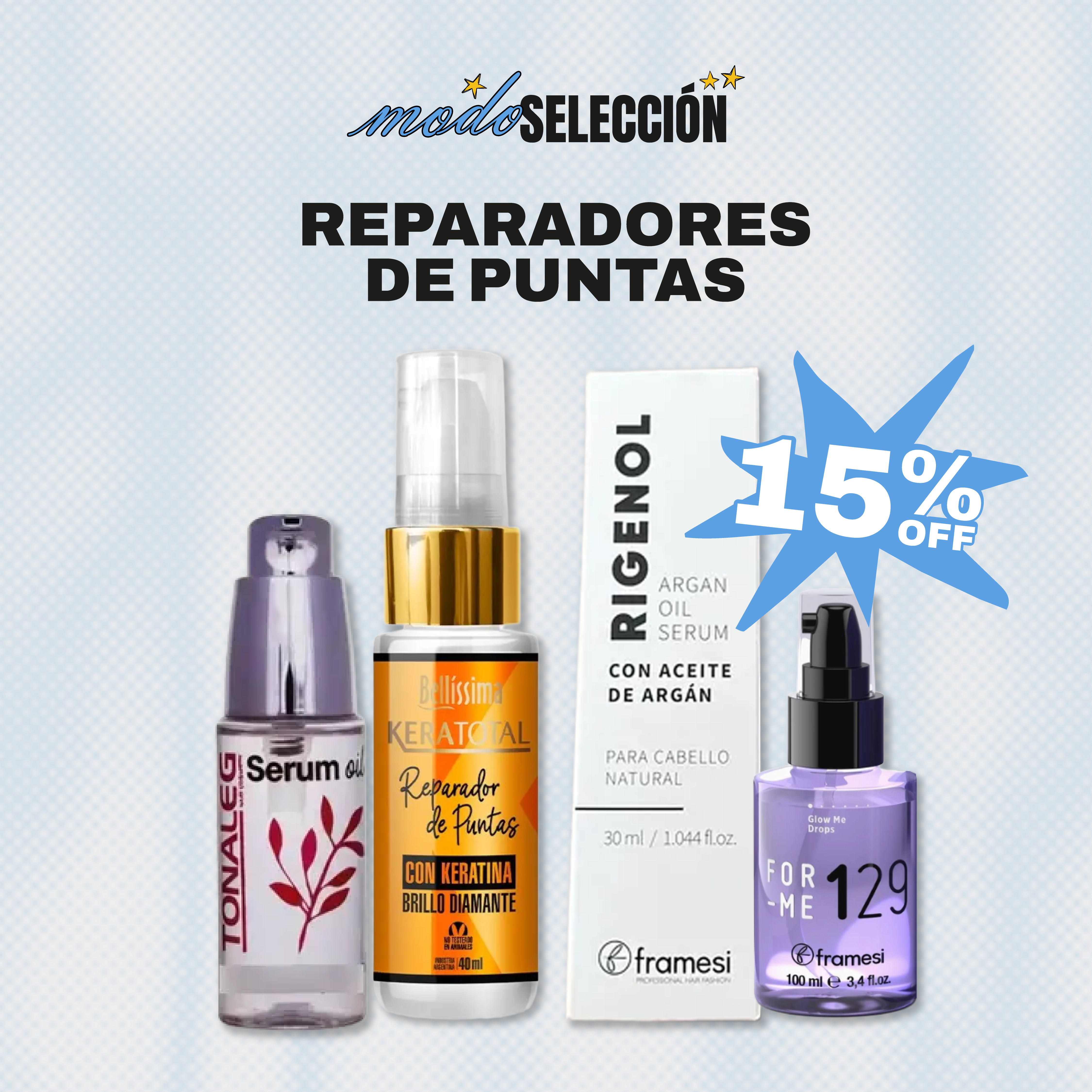 BELLISSIMA KERATOTAL REPARADOR DE PUNTAS 1 unidad x 30 ml