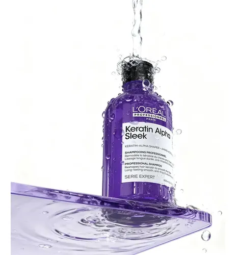 LOREAL SERIE EXPERT KERATIN ALPHA SLEEK SHAMPOO X300ML